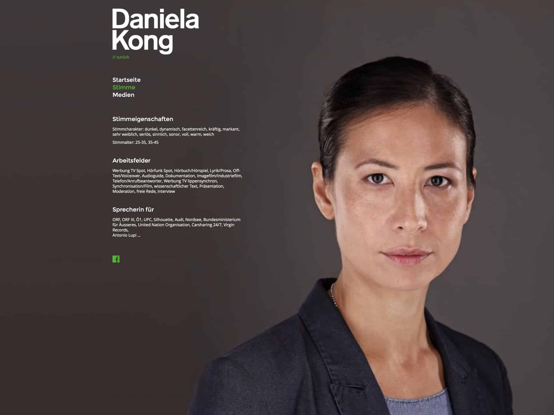 Daniela Kong Website