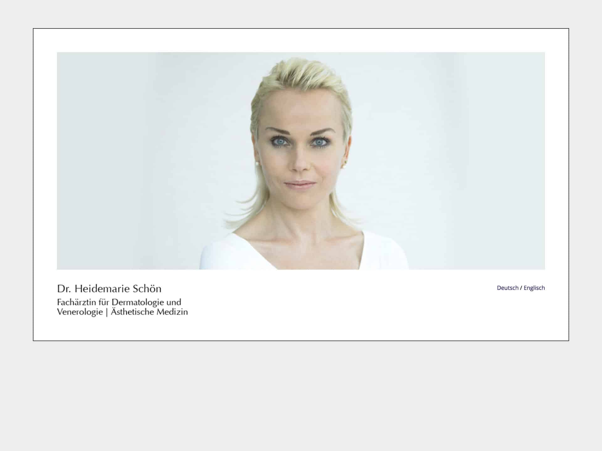 Dr. Heidemarie Schön Website