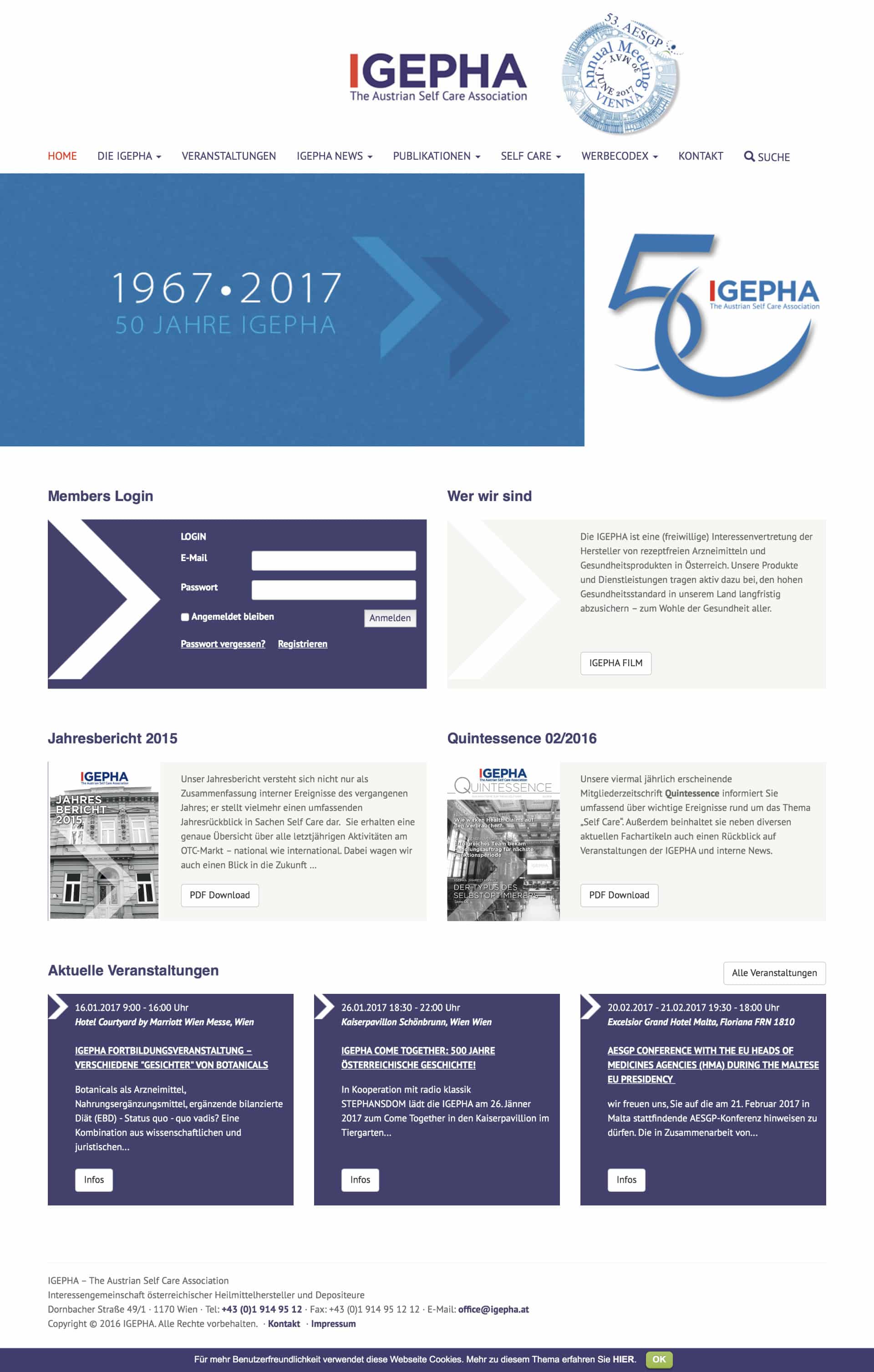 Igepha Website