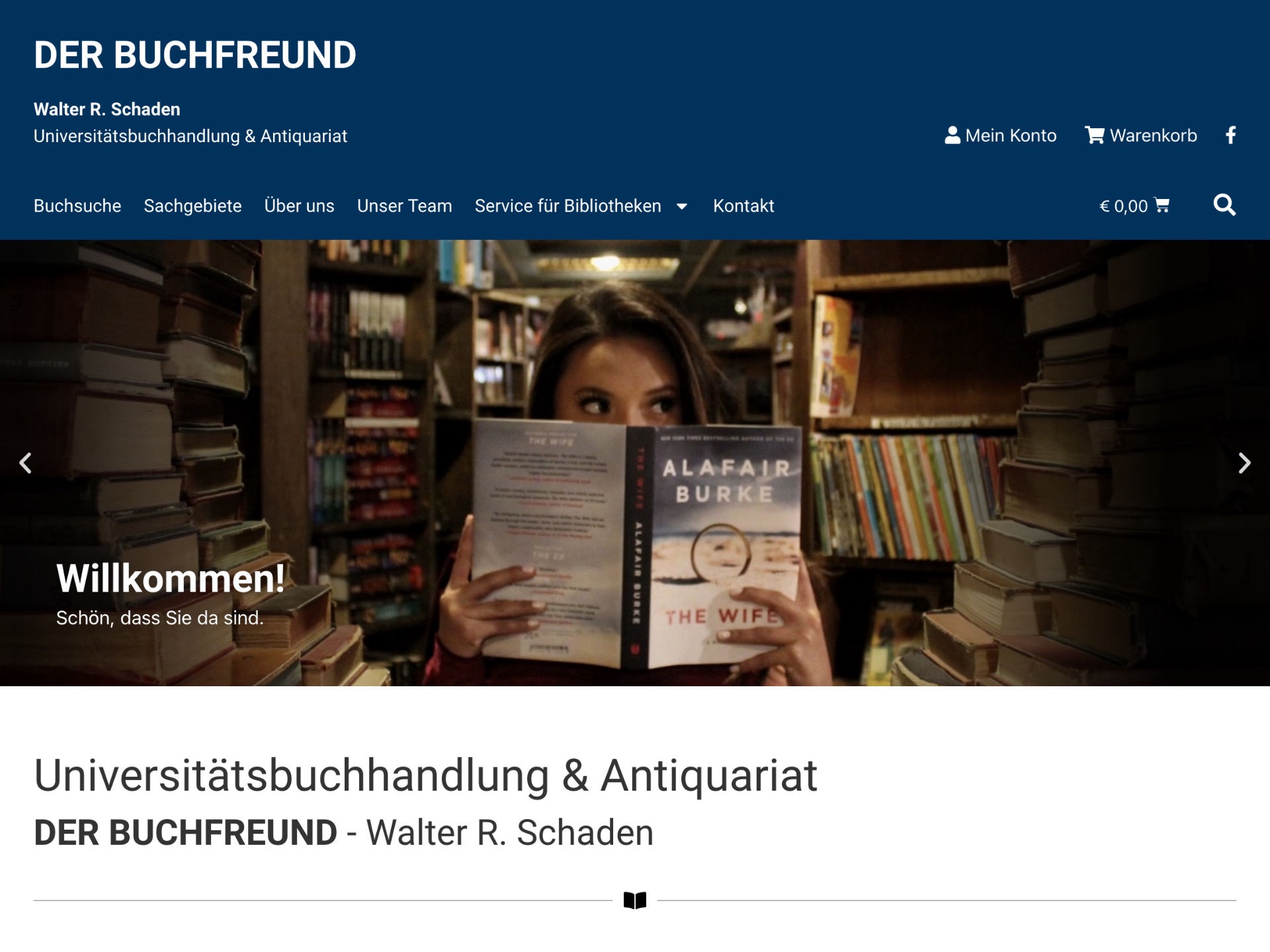 Der Buchfreund - Universitätsbuchhandlung & Antiquariat - Online Shop